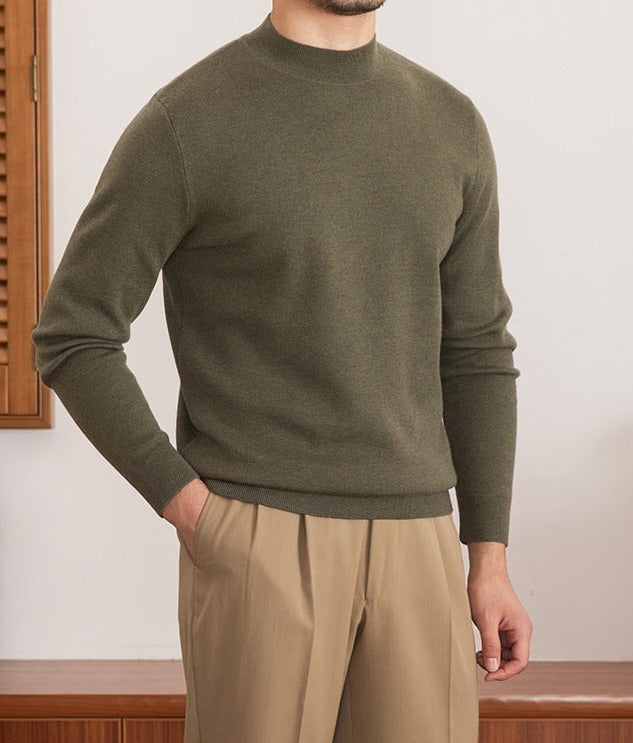 AXEL KNIT MOCK NECK 