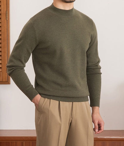 AXEL KNIT MOCK NECK 