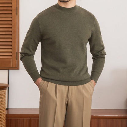 AXEL KNIT MOCK NECK 