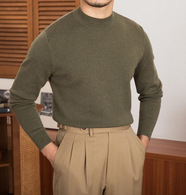 AXEL KNIT MOCK NECK 