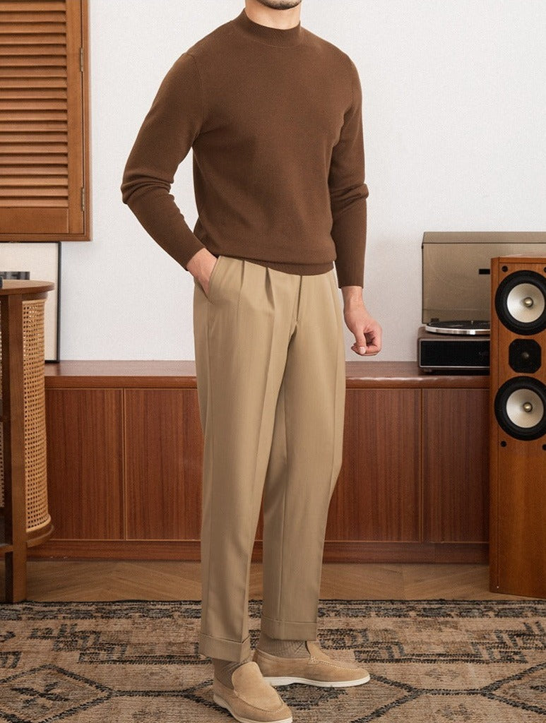 AXEL KNIT MOCK NECK 
