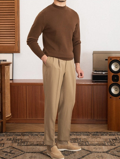AXEL KNIT MOCK NECK 