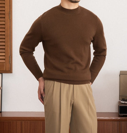 AXEL KNIT MOCK NECK 