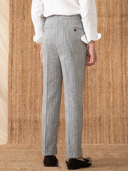 VINCENT LINEN TRUSERS