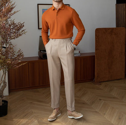 AVERY LONGSLEEVE POLO 
