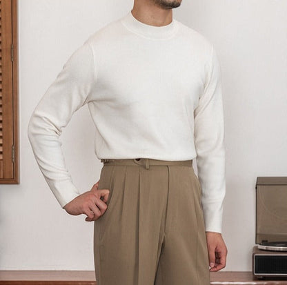 AXEL KNIT MOCK NECK 