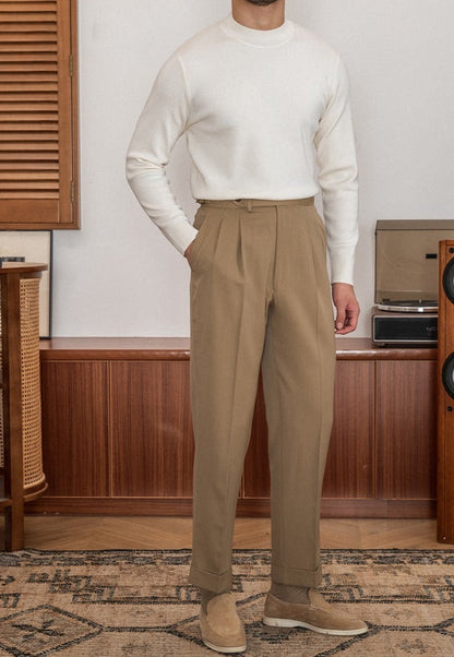 AXEL KNIT MOCK NECK 