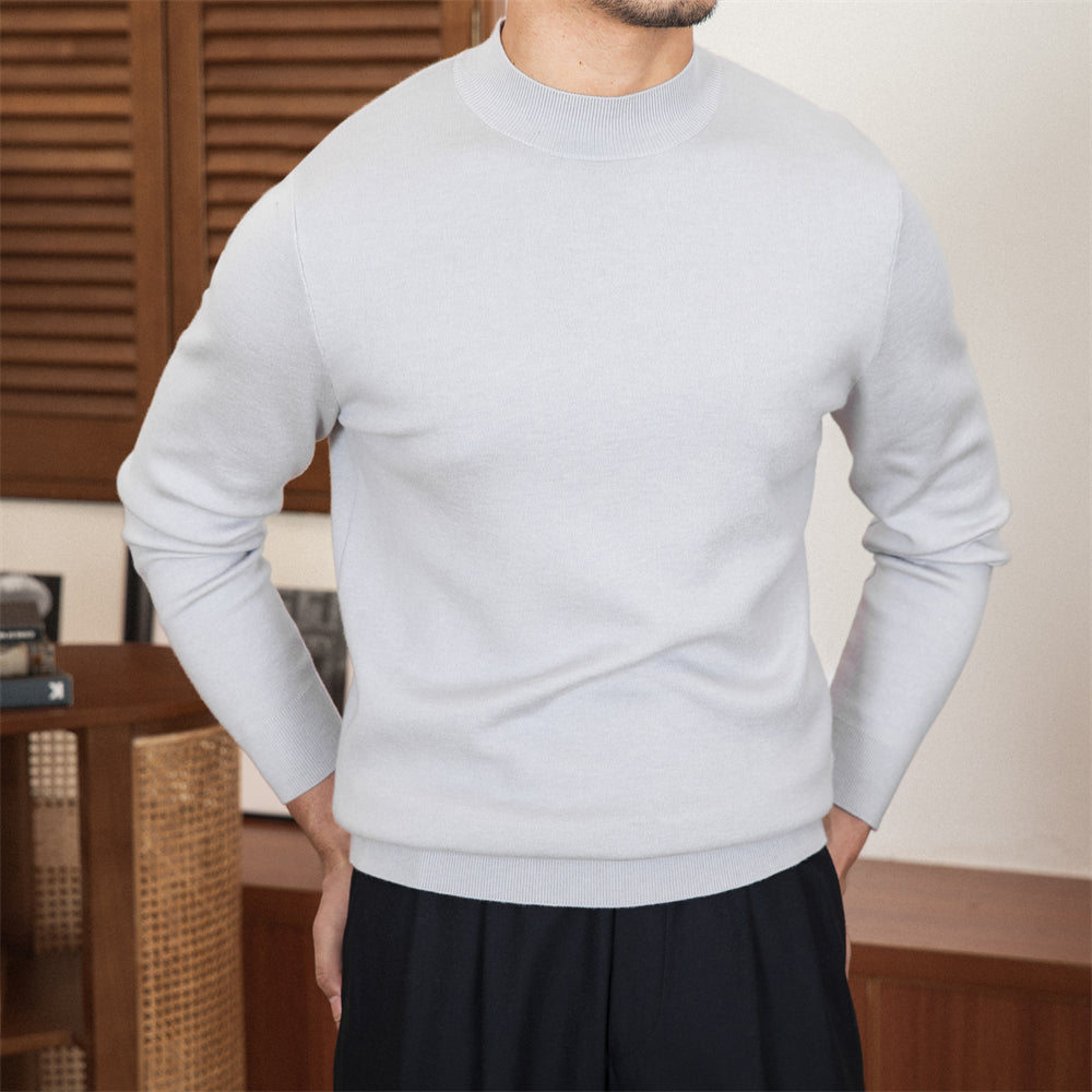 AXEL KNIT MOCK NECK 