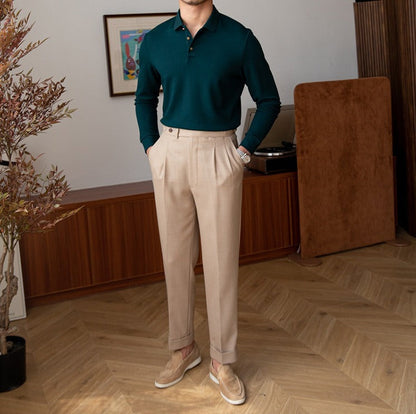 AVERY LONGSLEEVE POLO 