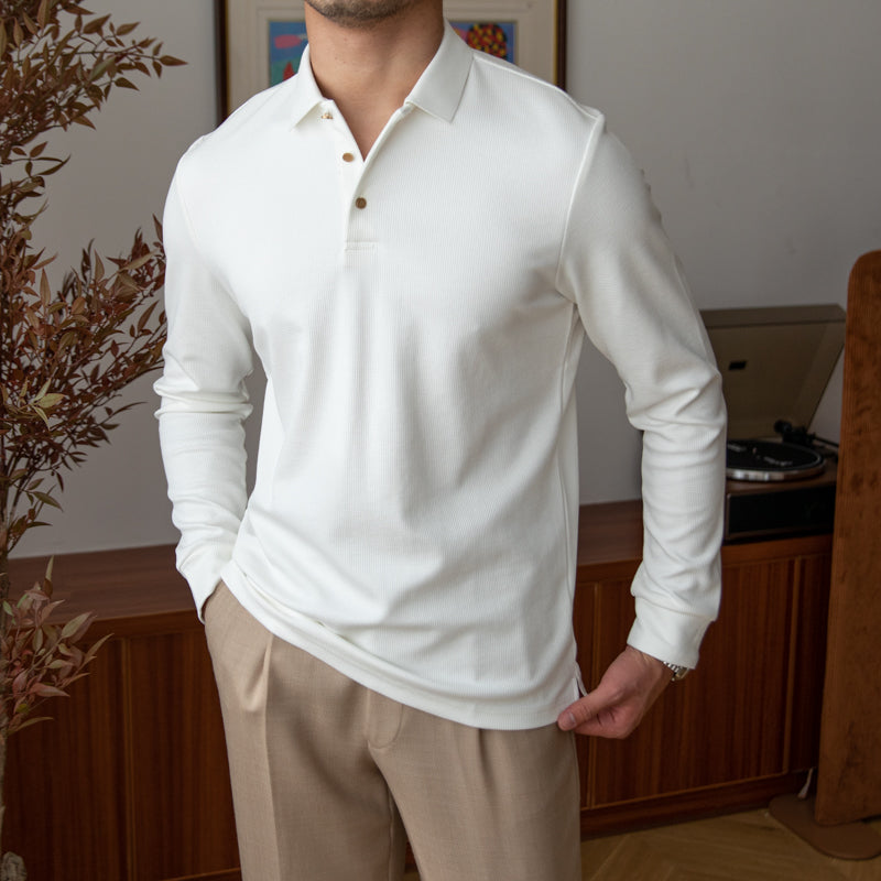 AVERY LONGSLEEVE POLO 