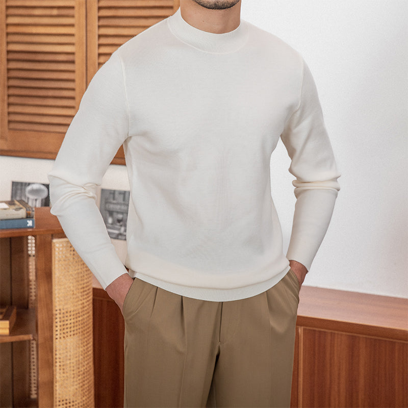 AXEL KNIT MOCK NECK 