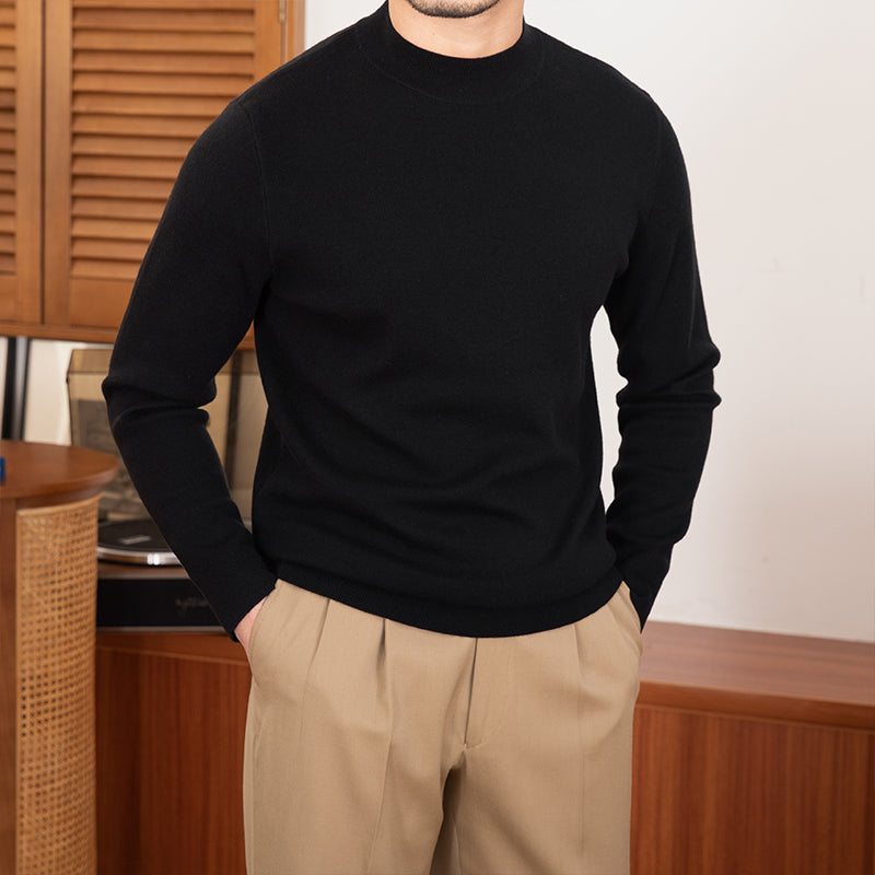 AXEL KNIT MOCK NECK 
