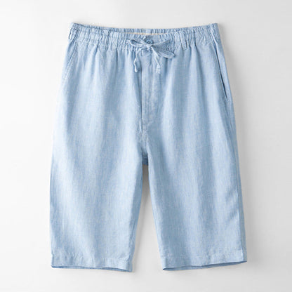CLAUDIO LINEN SHORTS 