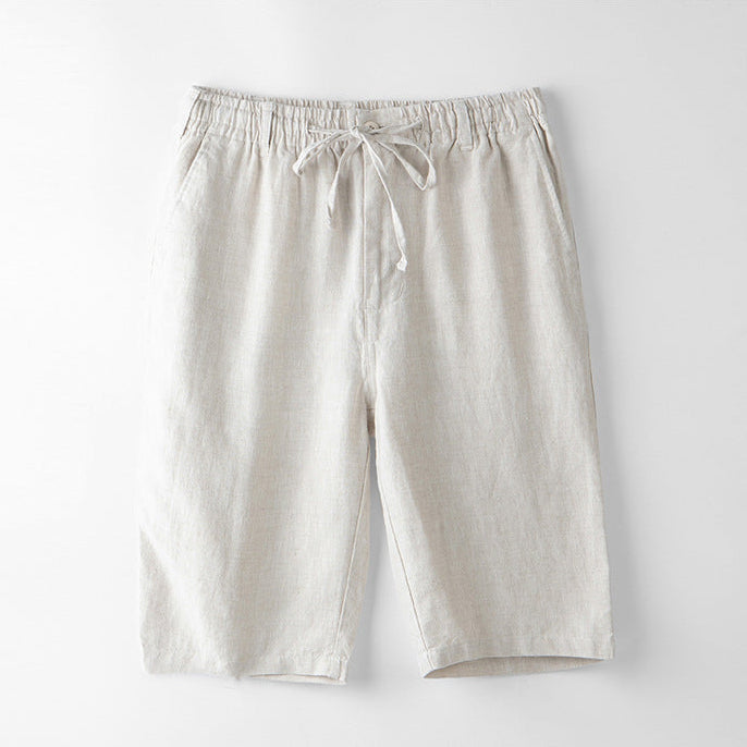 CLAUDIO LINEN SHORTS 