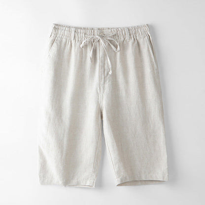 CLAUDIO LINEN SHORTS 
