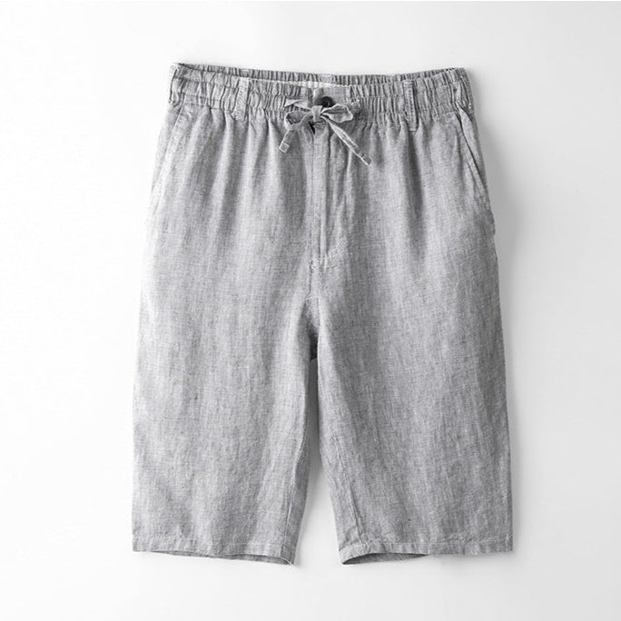 CLAUDIO LINEN SHORTS 