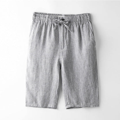 CLAUDIO LINEN SHORTS 