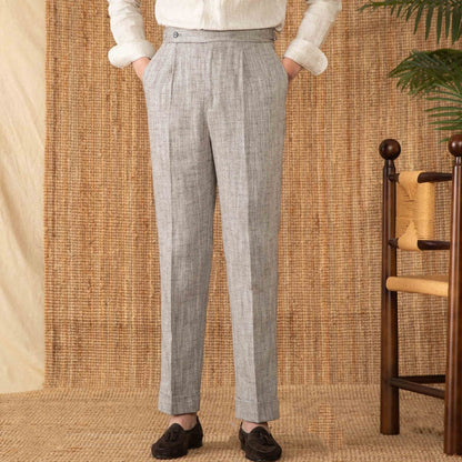 VINCENT LINEN TRUSERS