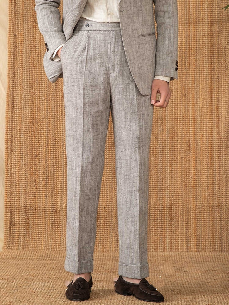 VINCENT LINEN TRUSERS