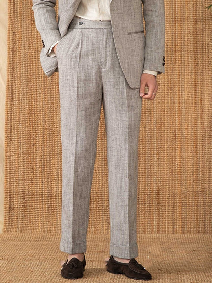VINCENT LINEN TRUSERS