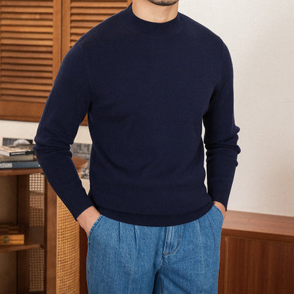 AXEL KNIT MOCK NECK 